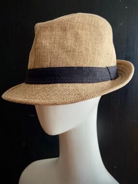 BDG Tan Slouchy Fedora Womens sz OS